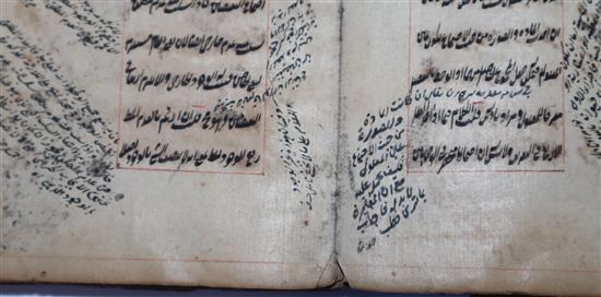 Attributed to Masoud Roumi Rahmettullah - an early 18th century Quran, the Roukka style calligraphic